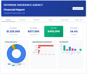 financial report